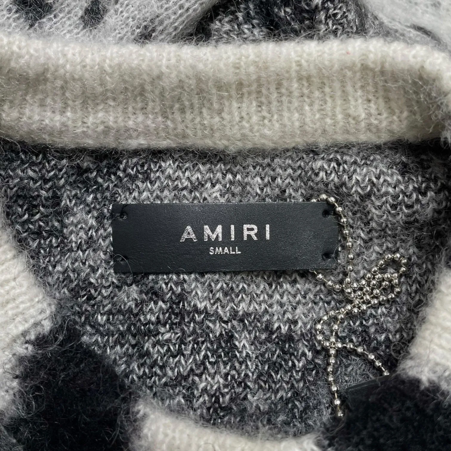 Amiri x Wes Lang Reaper Crewneck Sweater Alabaster