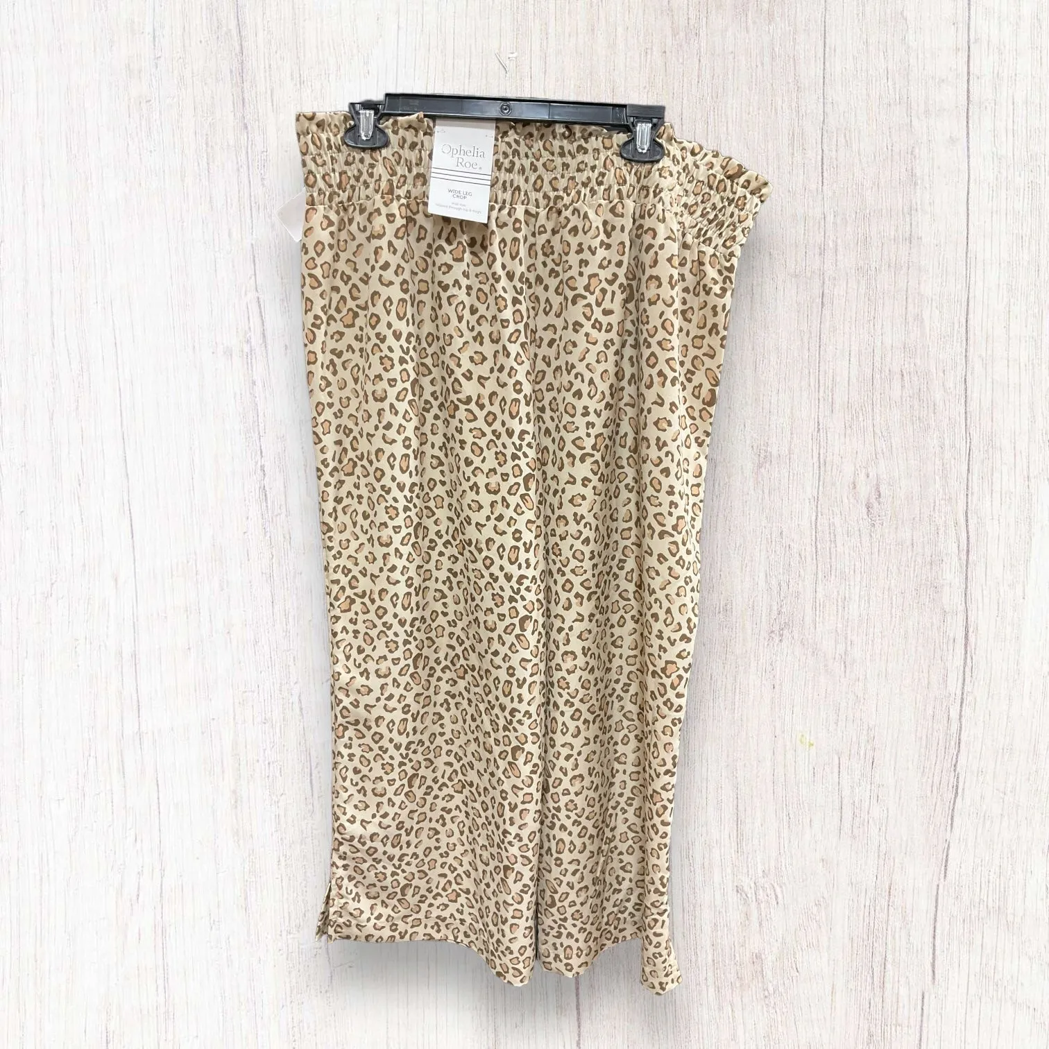 Animal Print Pants Palazzo Ophelia Roe, Size L