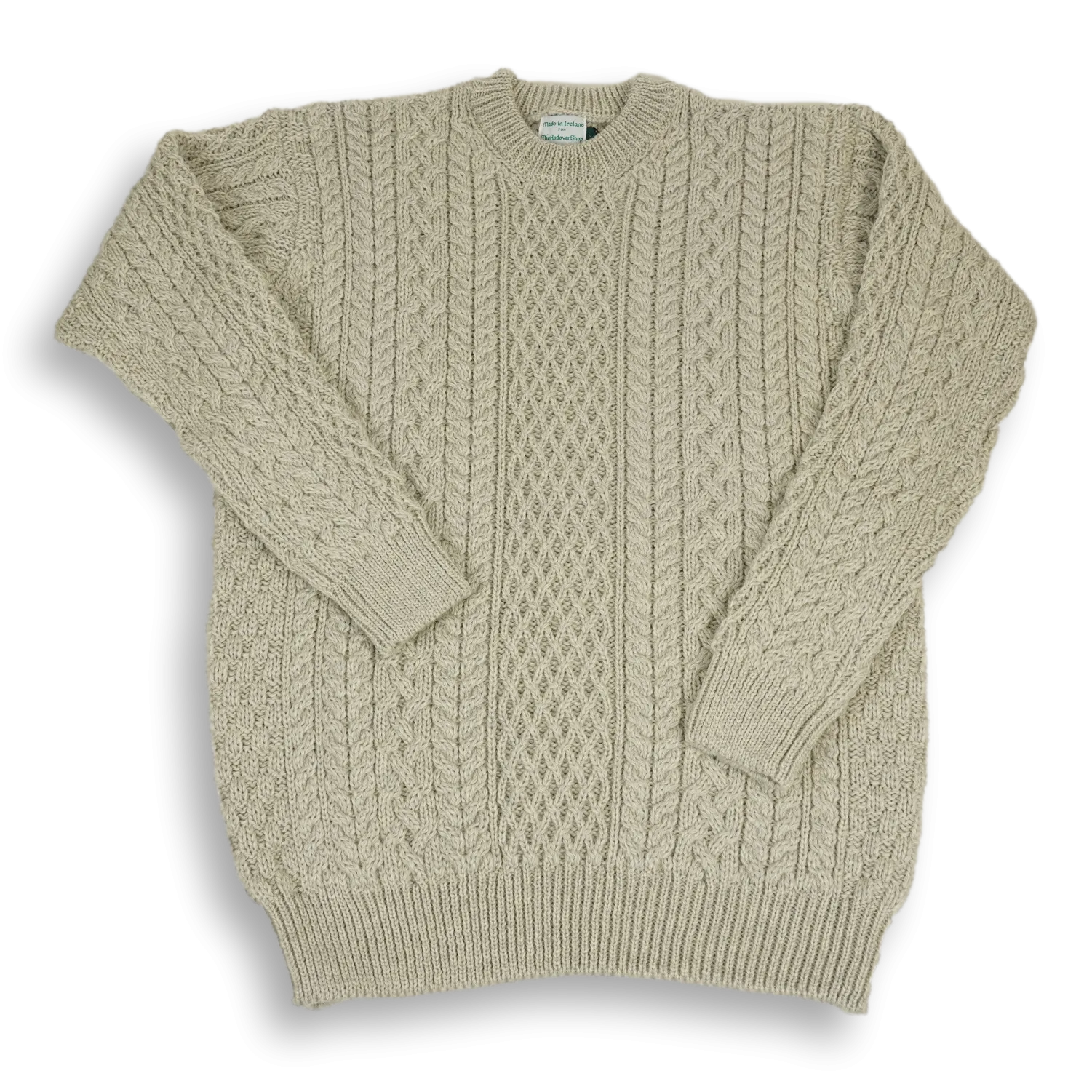 Aran Crewneck Sweater