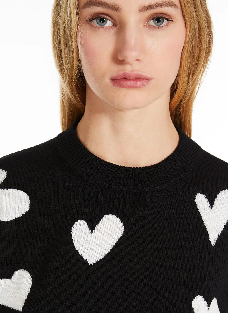 Arnold Hearts Crewneck Sweater