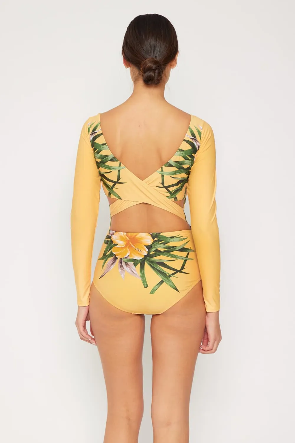 Cool Down Long Sleeve One-Piece Swimsuit