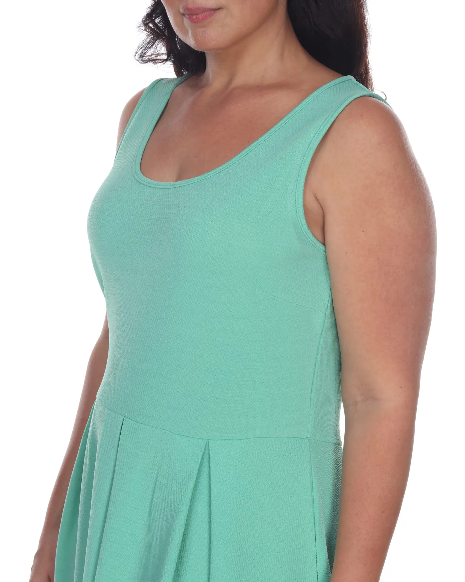 Crystal Fit and Flare Dress | Mint