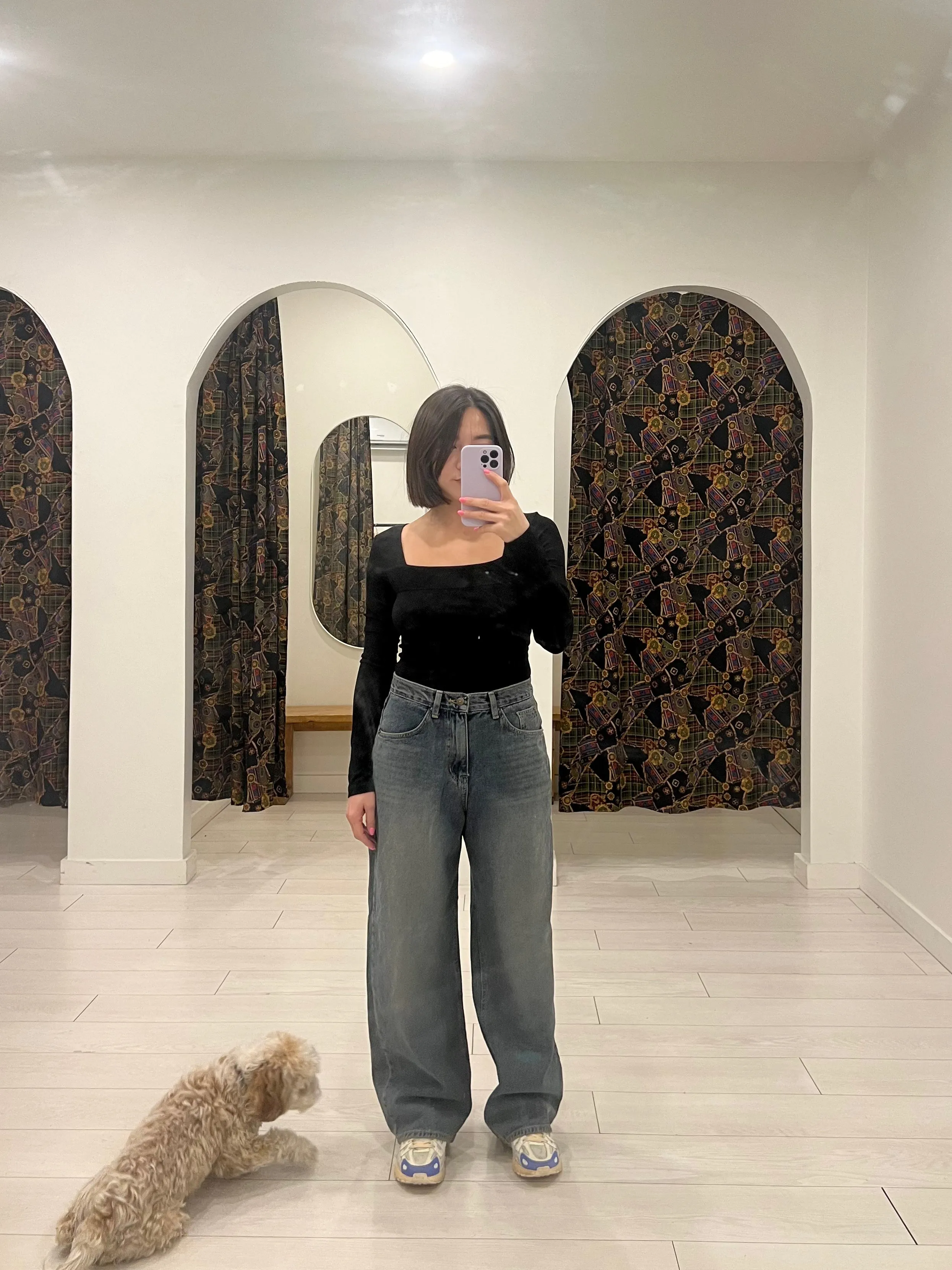 DANGO Wide legged jeans