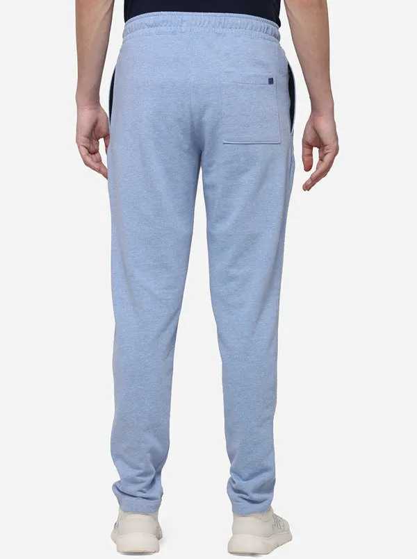 Denim Solid Regular Fit Track Pants | JadeBlue