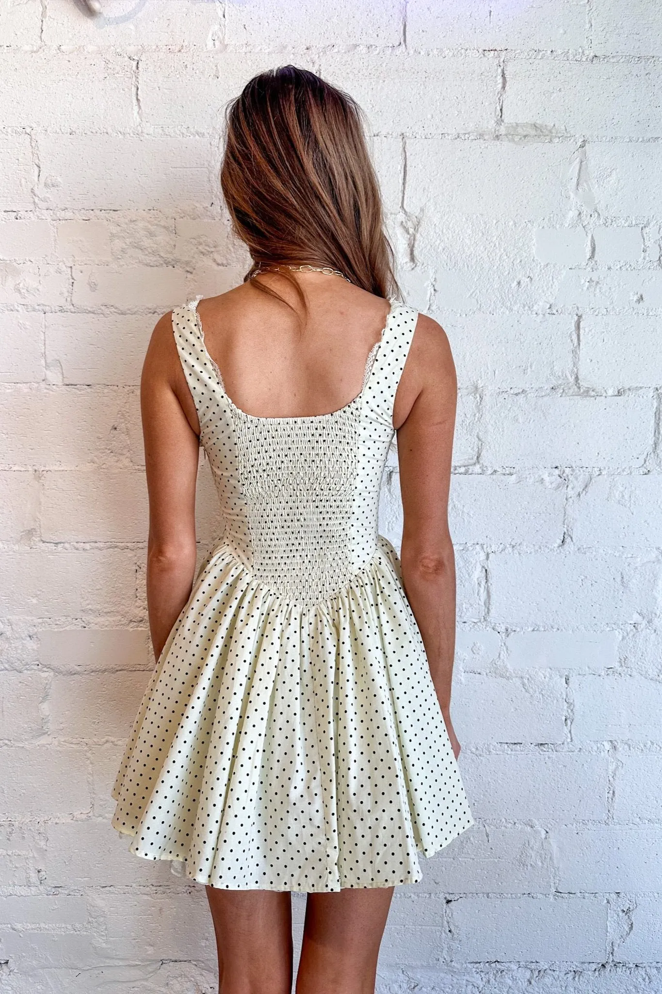 Dotty Fit & Flare Dress