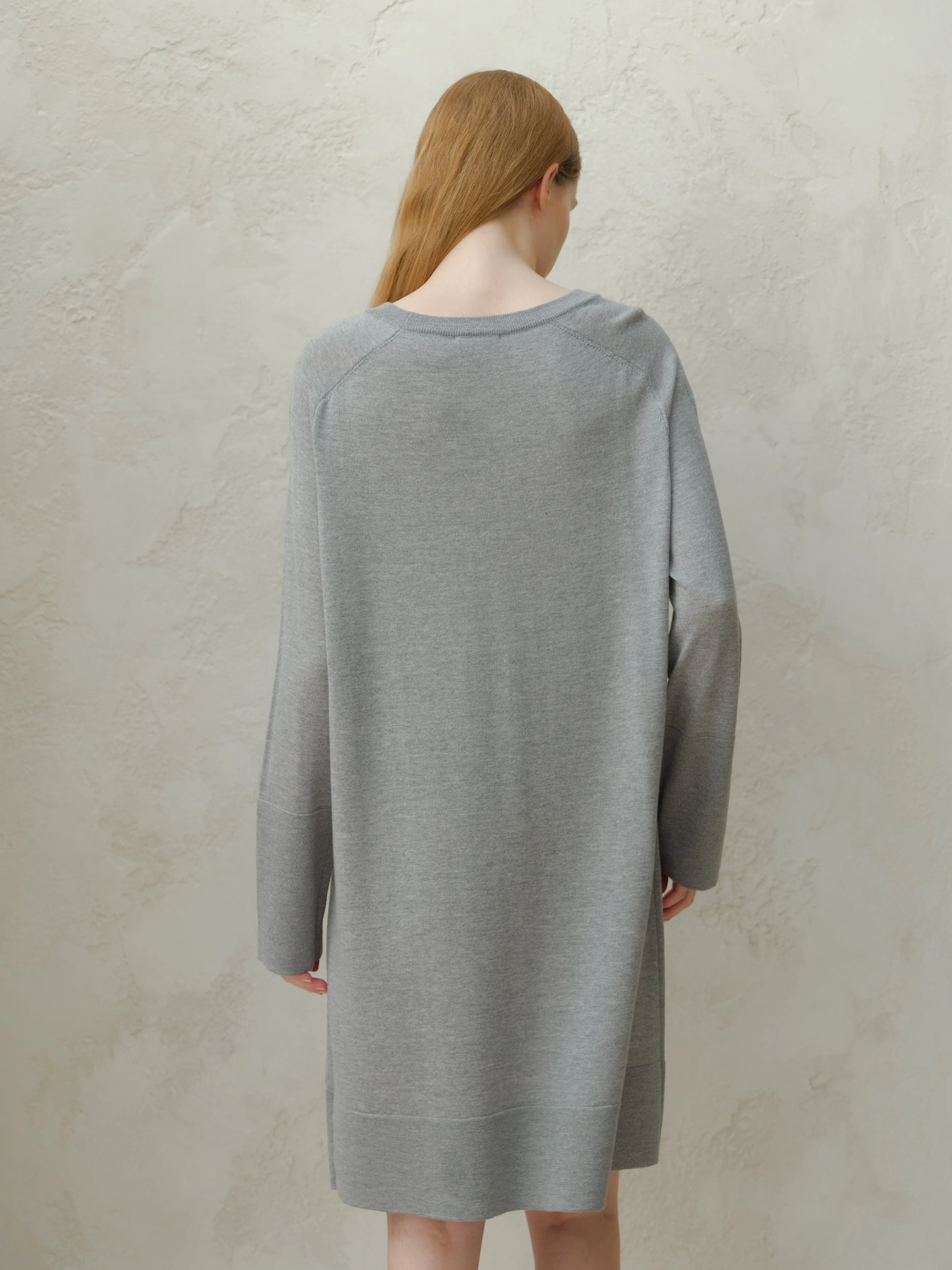 Extra Fine Merino Crewneck Dress