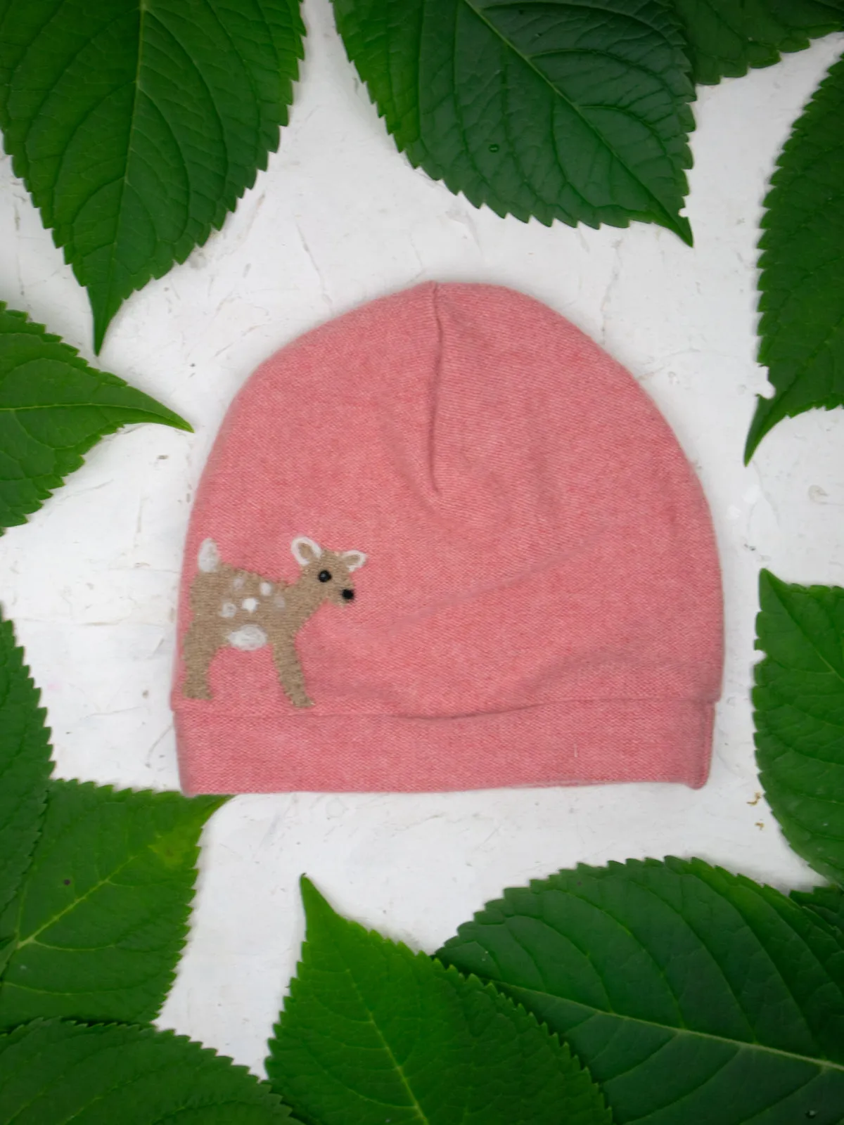 Fawn Cashmere Hat - Child