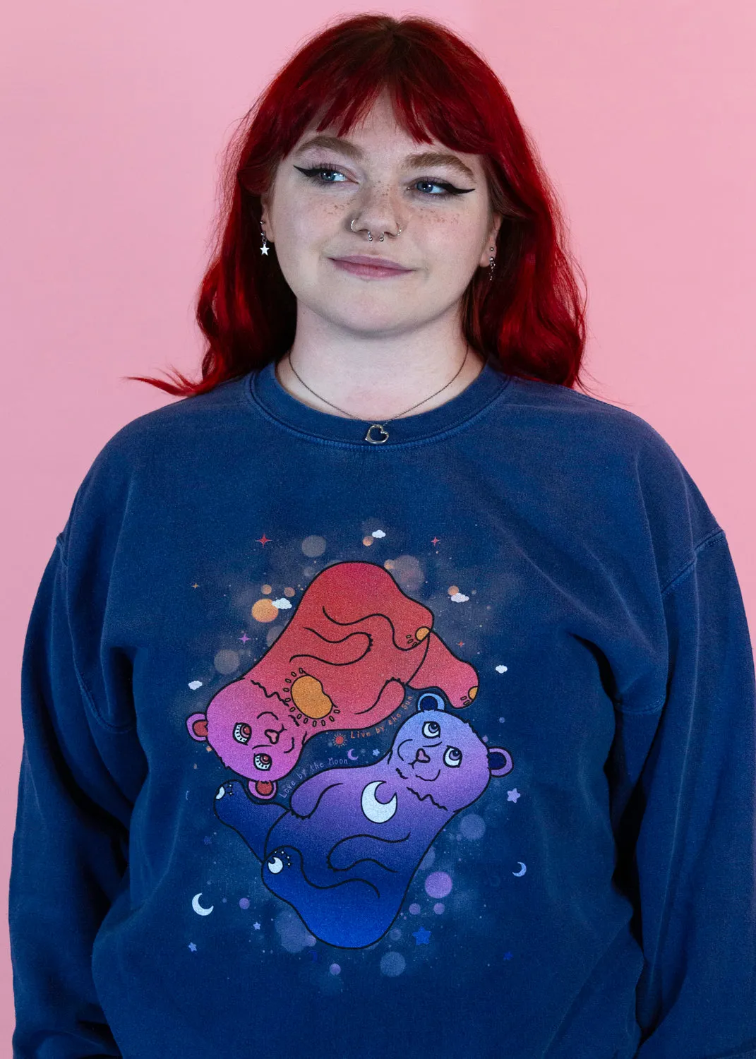 Home of Rainbows - Unisex Sun Bear & Moon Bear Sweater