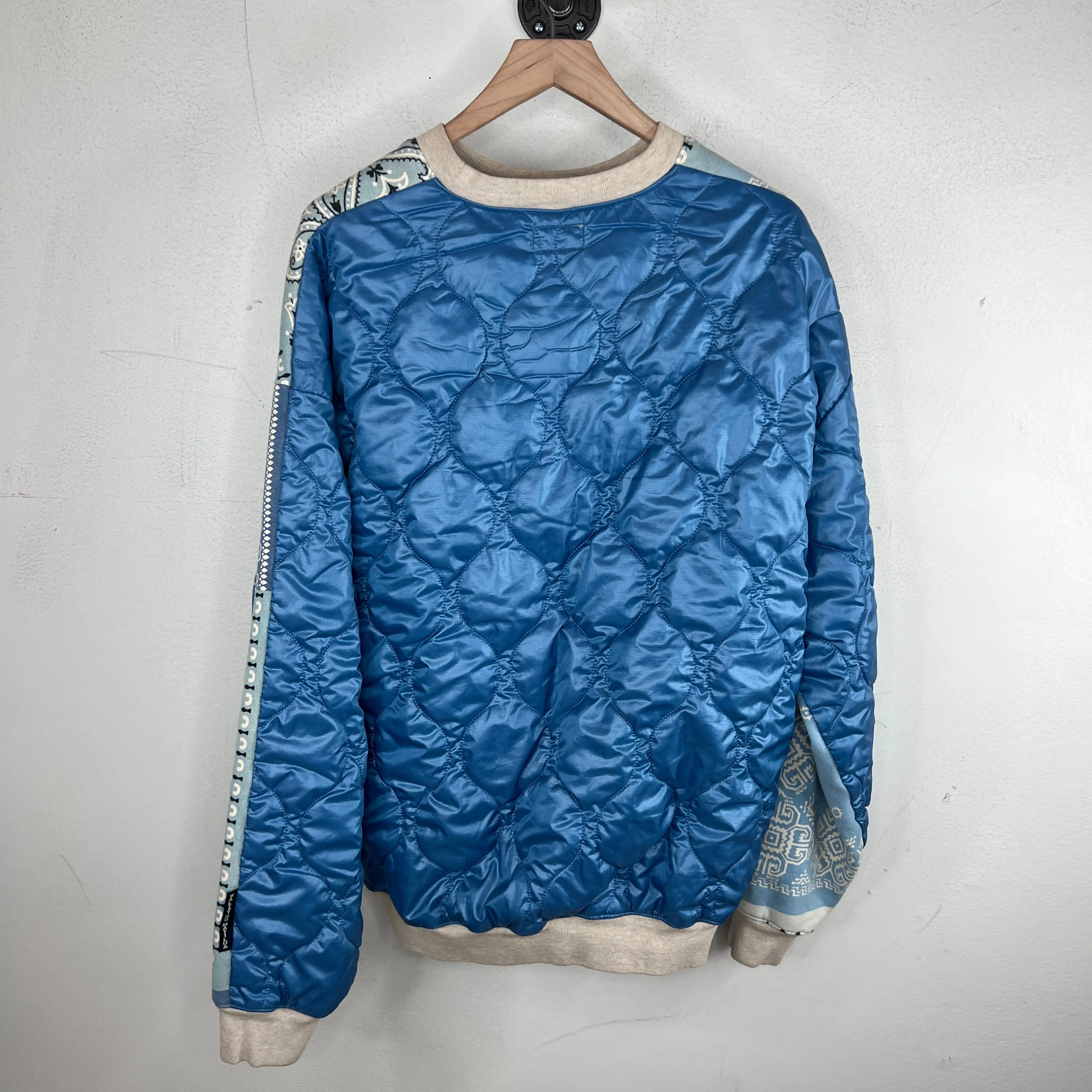 Kapital Paisley Hybrid Crewneck