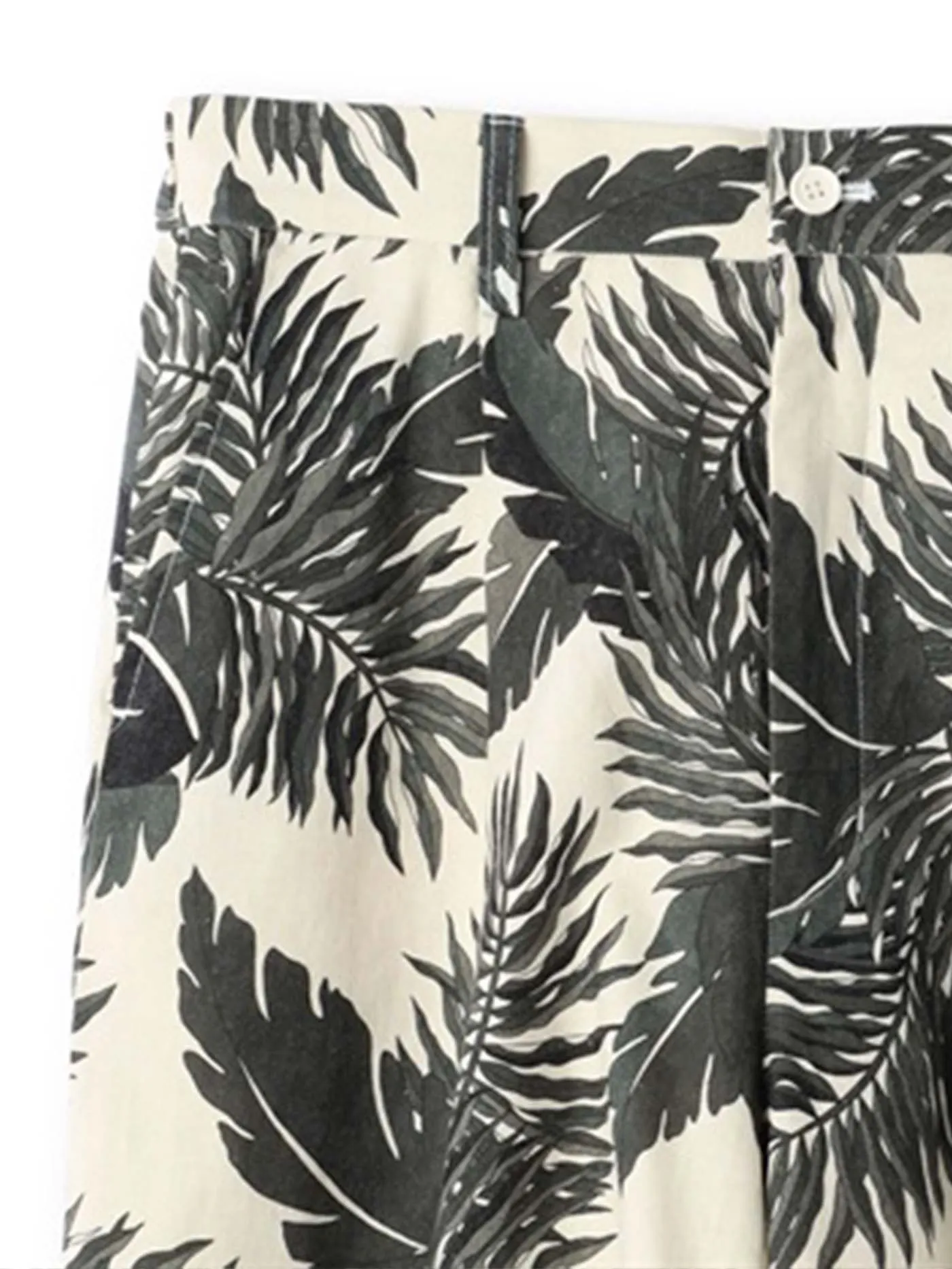 Leaf Print Culotte