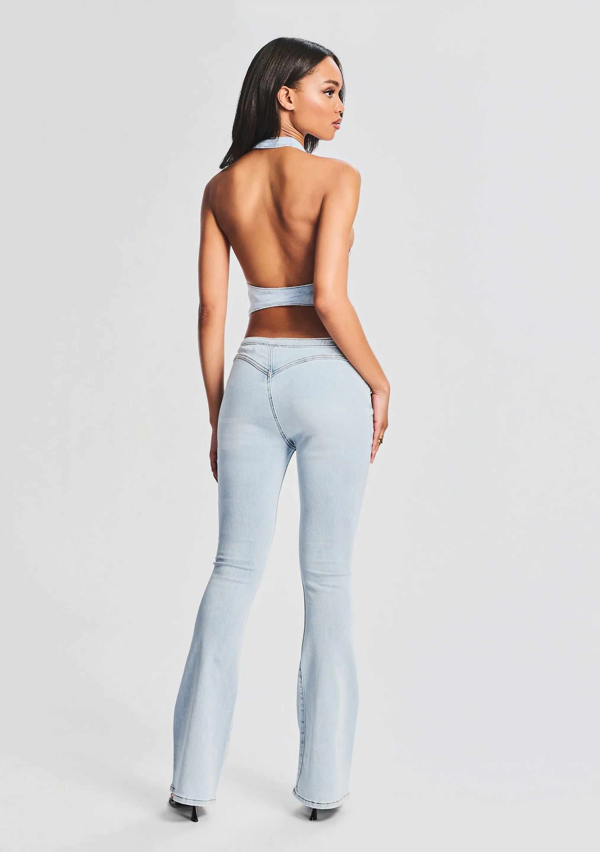 Nora Mid Rise Flare Jean