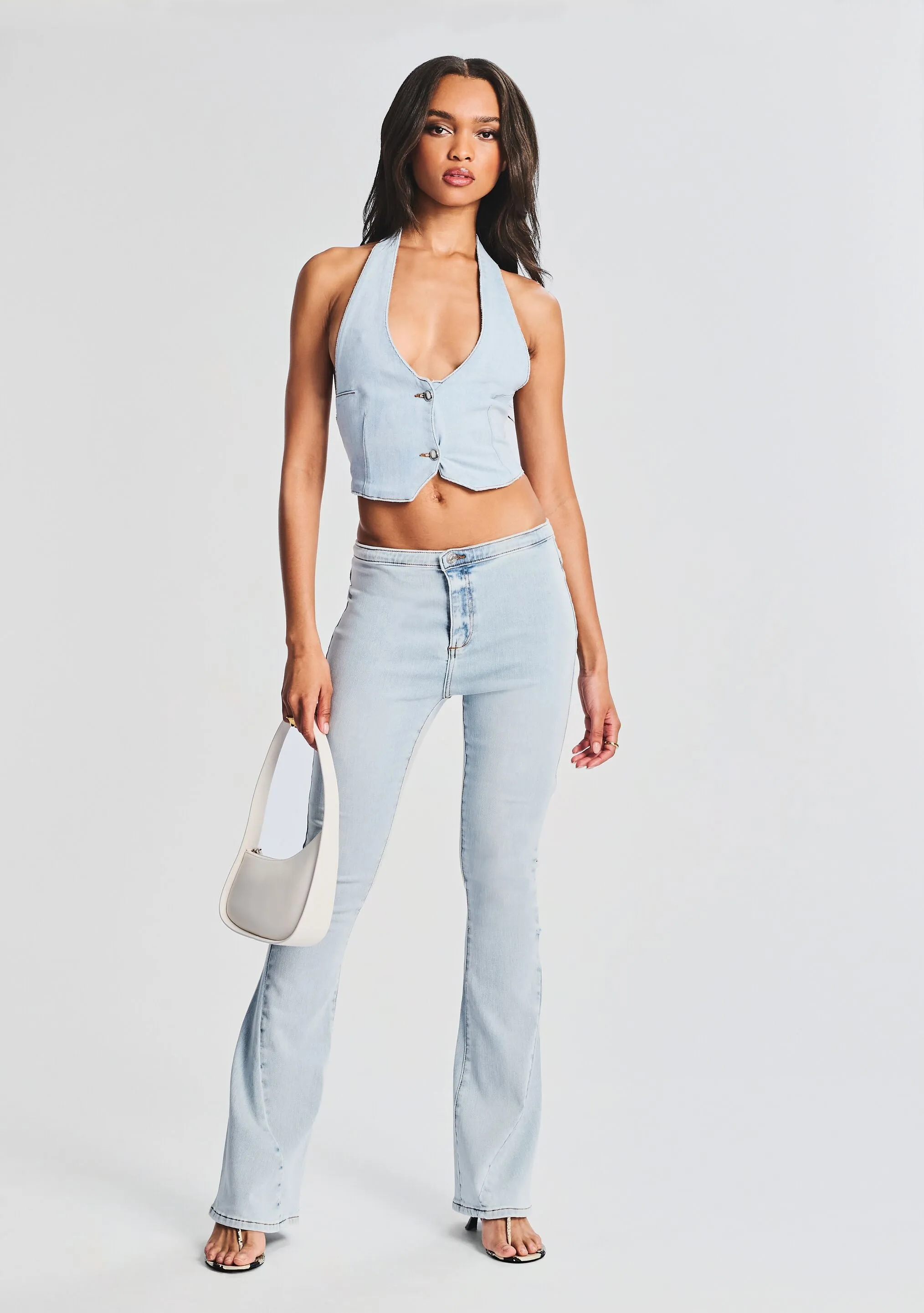 Nora Mid Rise Flare Jean