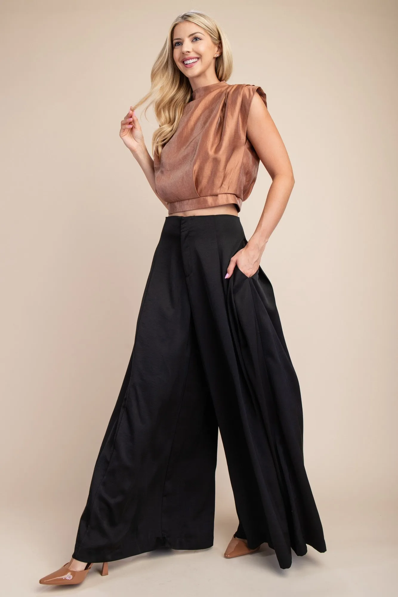 NYLAND Claudia A-Line Palazzo Pants