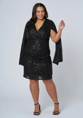 One Time Sequin Mini Dress