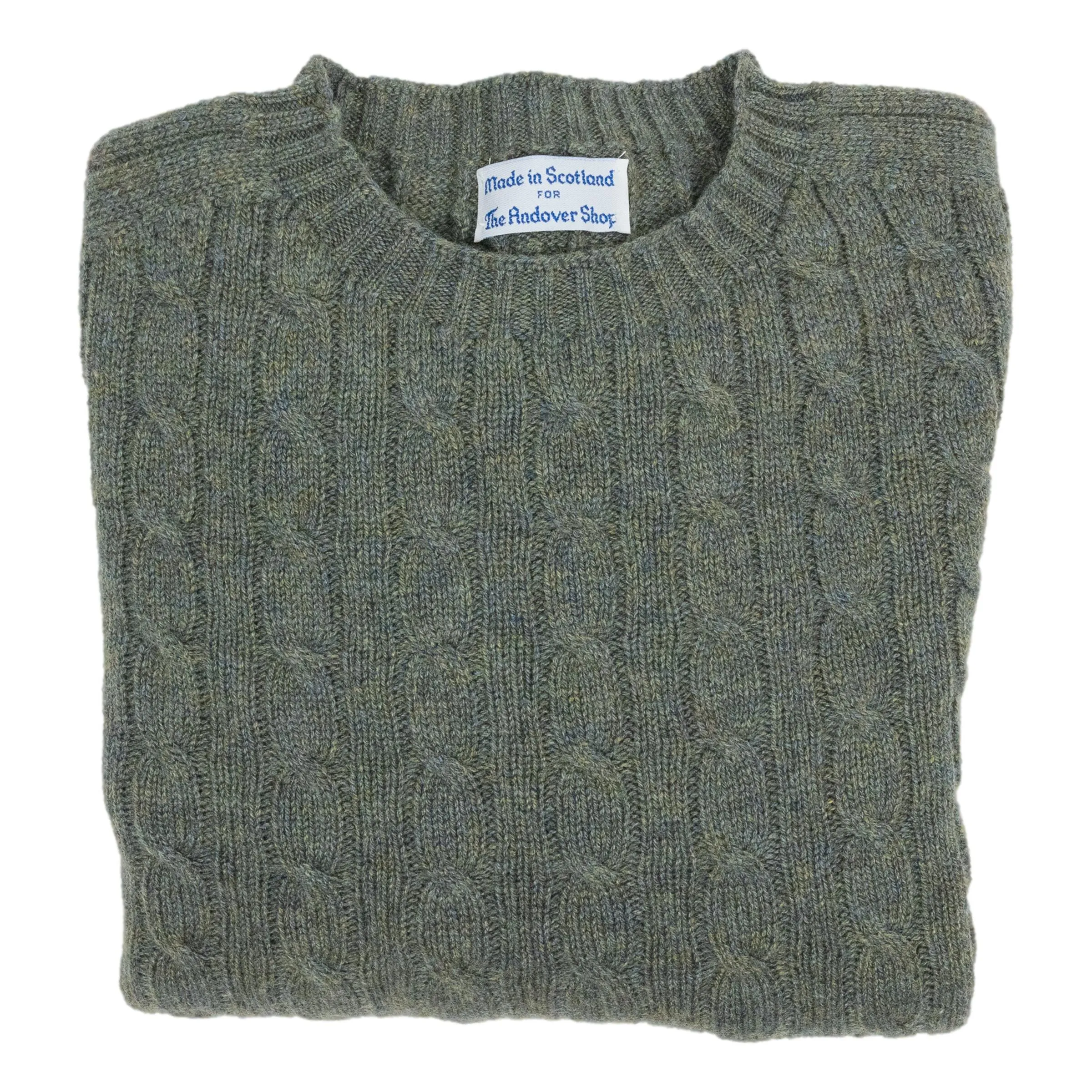 Pure Cashmere Montreux Cable Crew Neck Sweater