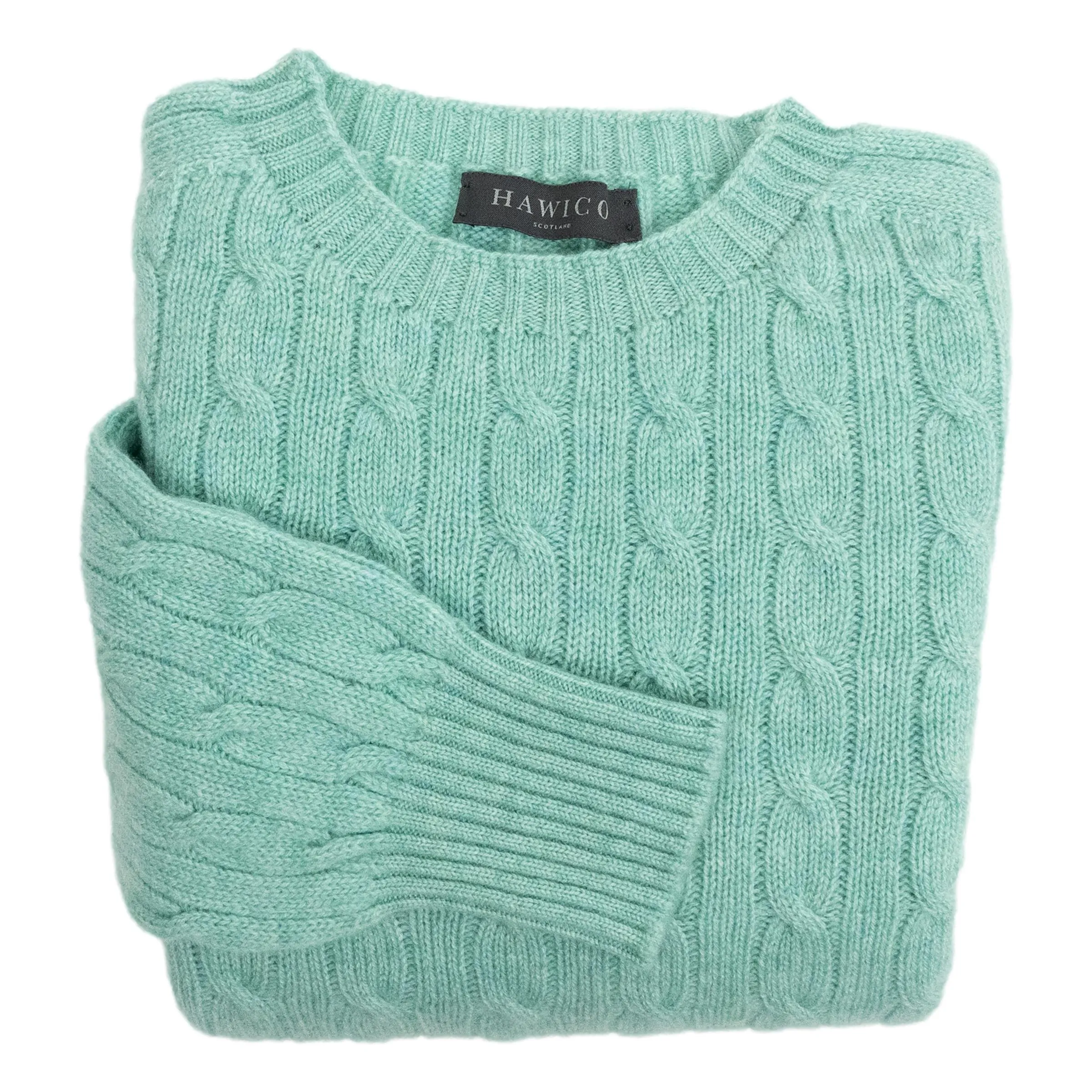 Pure Cashmere Montreux Cable Crew Neck Sweater