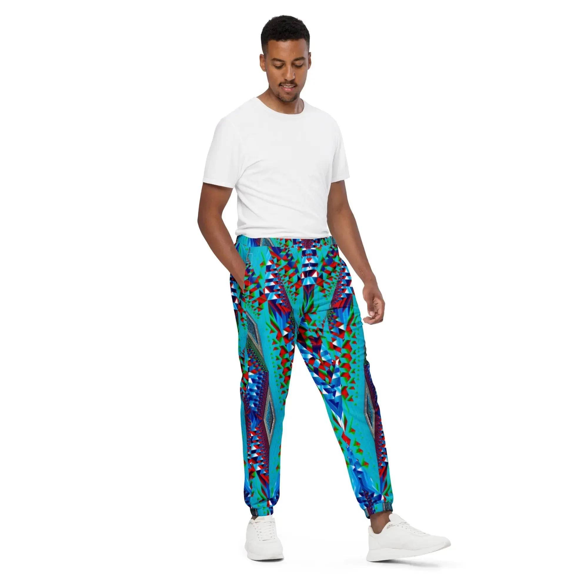 "Tripping Geometry" Collection - Unisex Track Pants