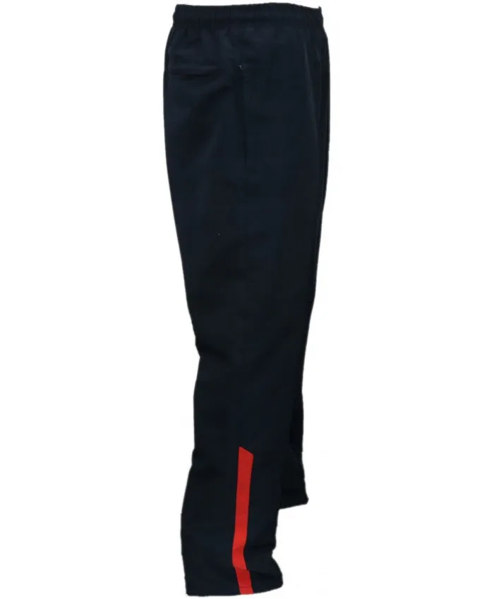 SHIV NARESH T.Z Inter Mesh Unisex Track Pants (Navy-Red)