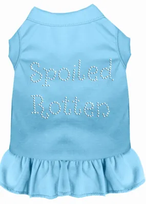 Spoiled Rotten Rhinestone Dress Baby Blue Xxl (18)