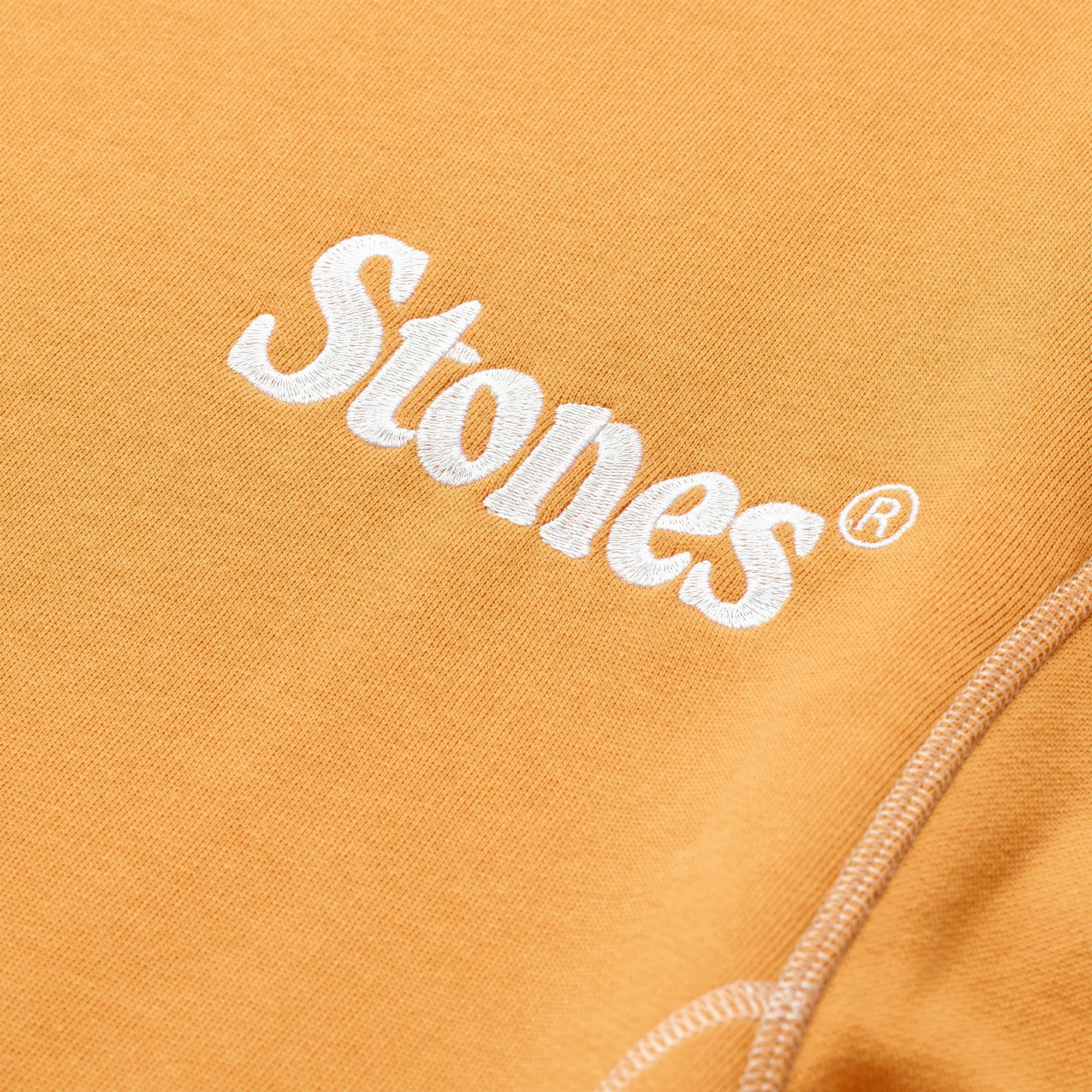 Stones Contrast Stitch Crewneck