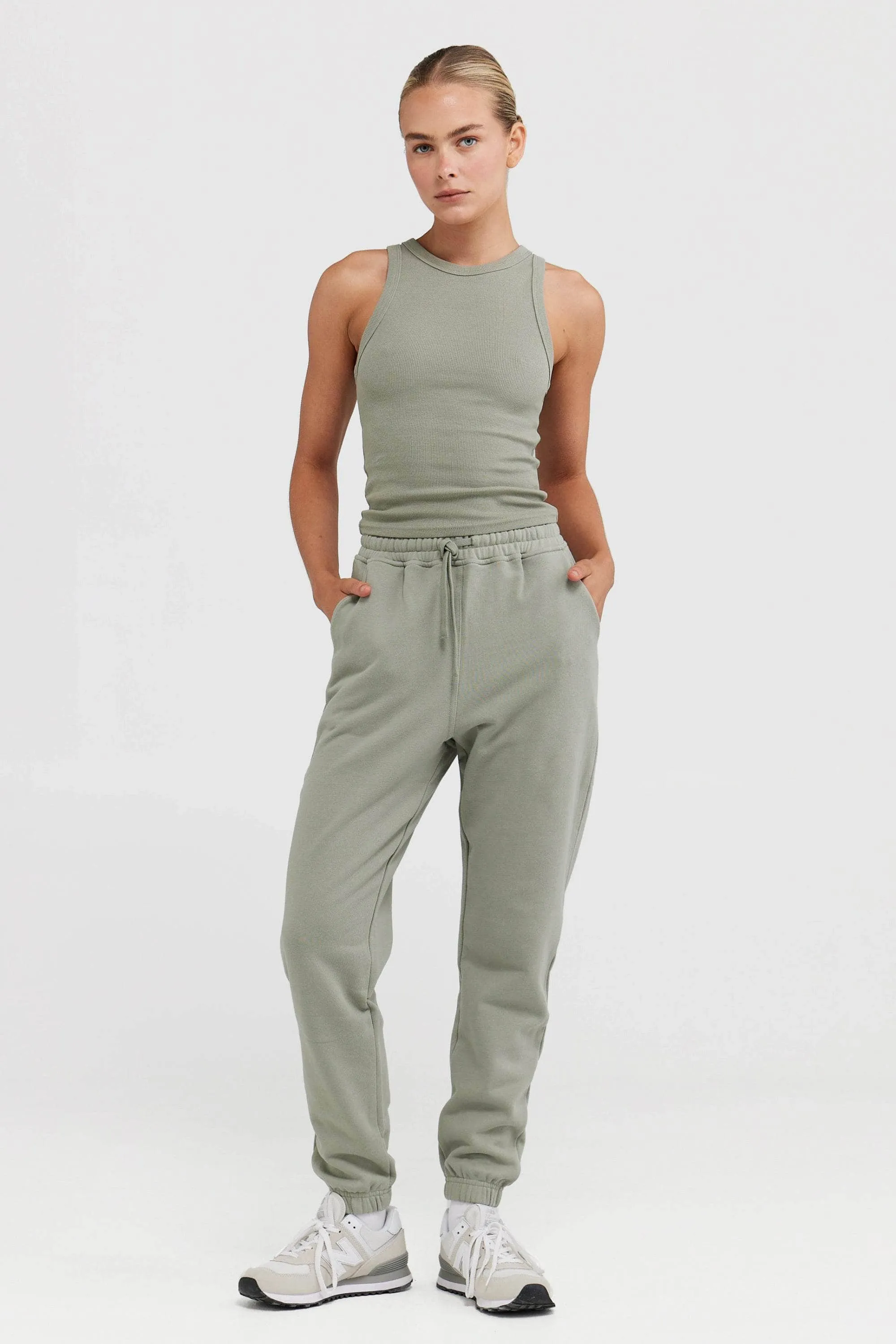 Track Pants Dusty Olive