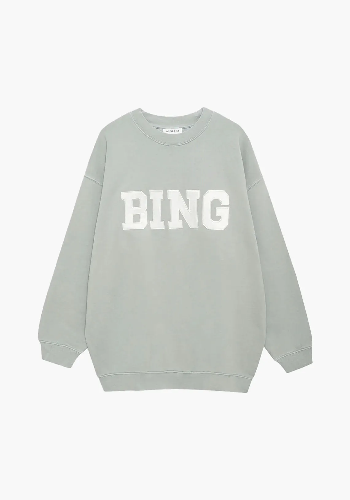 TYLER SWEATSHIRT SATIN BING SAGE GREEN