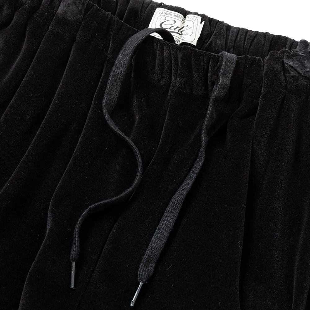 VELOUR TRACK PANTS ＜SPIRAL JACQUARD PATTERN＞