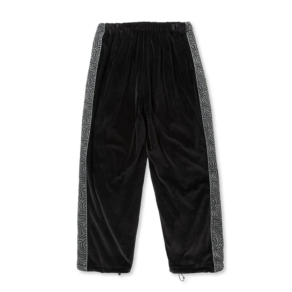 VELOUR TRACK PANTS ＜SPIRAL JACQUARD PATTERN＞