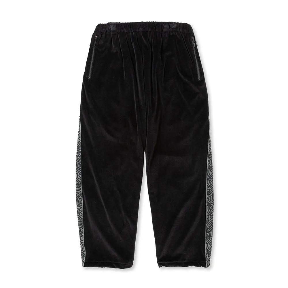 VELOUR TRACK PANTS ＜SPIRAL JACQUARD PATTERN＞