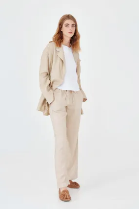 Wide Legged Linen Pants